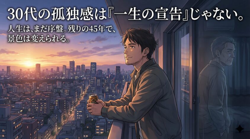 孤独感の裏側に、もっと大きな恐怖が潜んでいることがある。