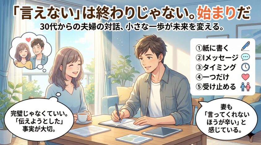 まとめ——「言えない」は終わりじゃない。始まりだ