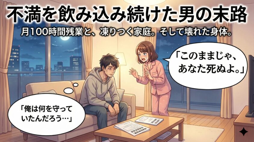不満を飲み込み続けた男の末路——俺の体験談