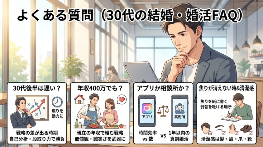 よくある質問（30代の結婚・婚活FAQ）