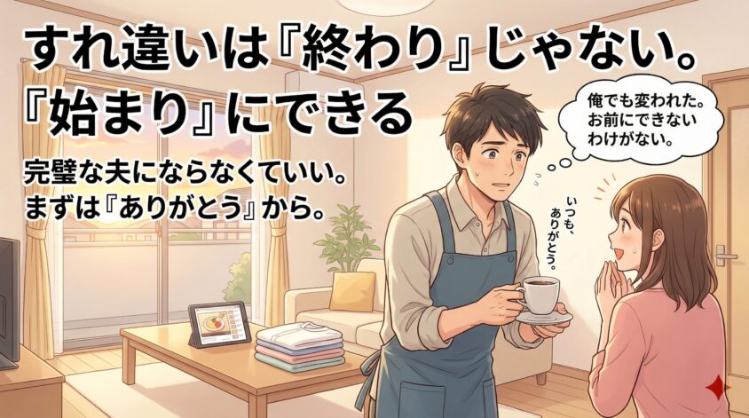 すれ違いは「終わり」じゃない。「始まり」にできる